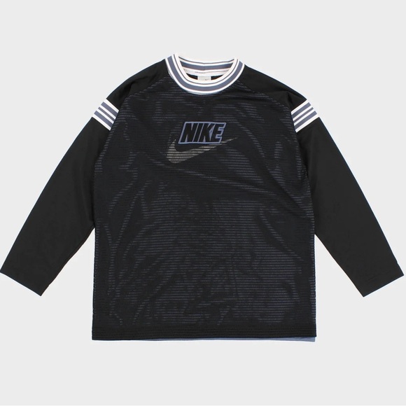 Nike mesh embroidered check logo top size large - Picture 1 of 5